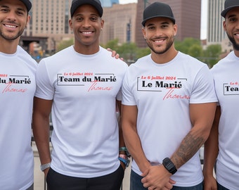 Junggesellenabschied T-Shirt "Bräutigam-Team"|Der Bräutigam, Personalisiertes Junggesellenabschied T-Shirt, Zukünftiger Bräutigam T-Shirt, Junggesellenabschied, Junggesellenabschied T-Shirt, Hochzeit