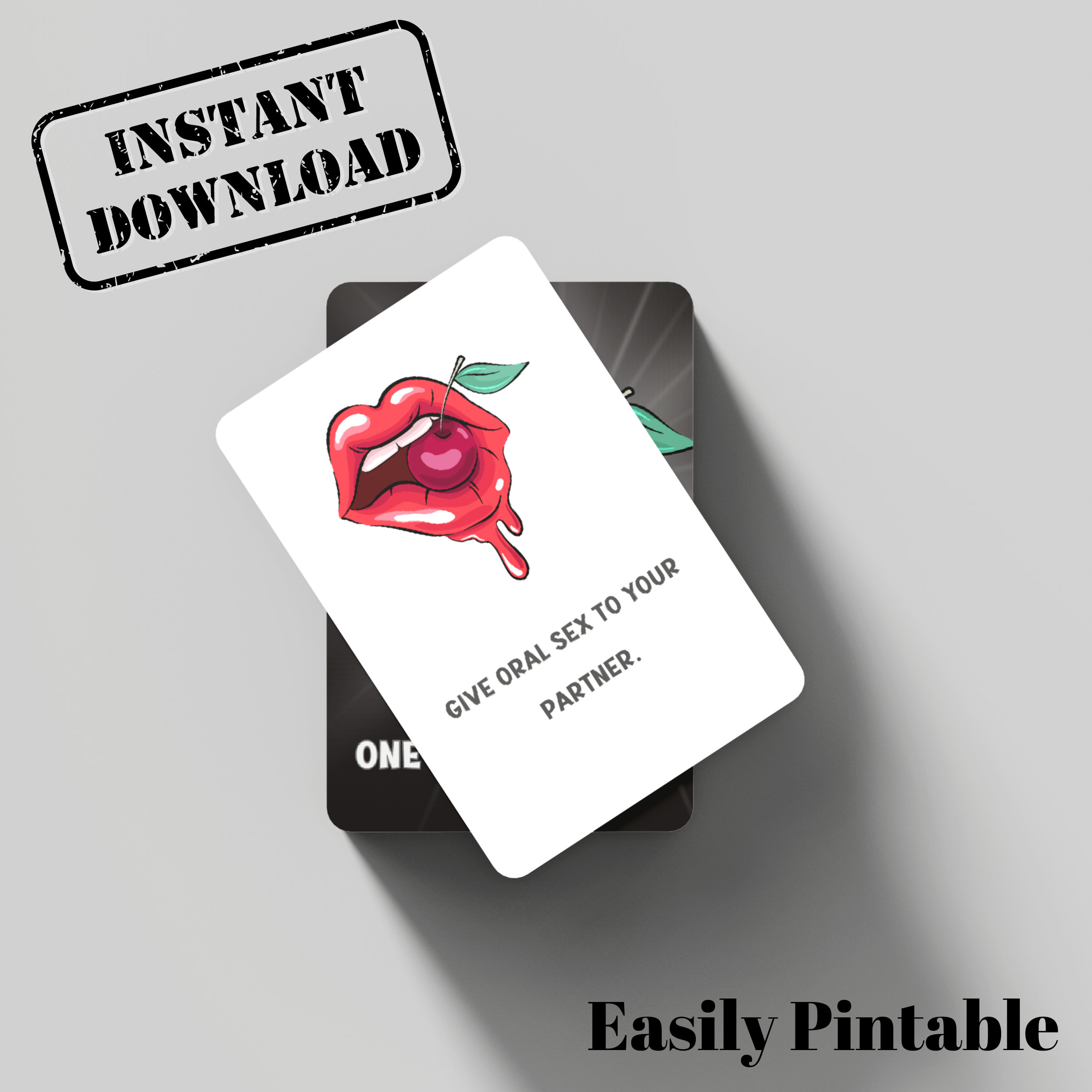 100 Dirty Adult Game Cards Party, Couple Gift Idea, Card Games for