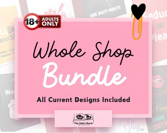Whole Shop Bundle - 35+ Sex Games. Bedroom and Outdoor Tasks. Kinky, BDSM Ideas for Naughty Couples. Erotic Sexy Gift for Him and Her
