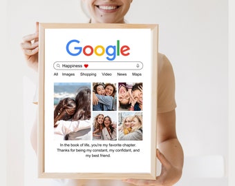 親友のコラージュ、誕生日プレゼント、Googleフォトフレーム、親友へのプレゼント、友情の日のプレゼント、親友へのパーソナライズされたプレゼント、