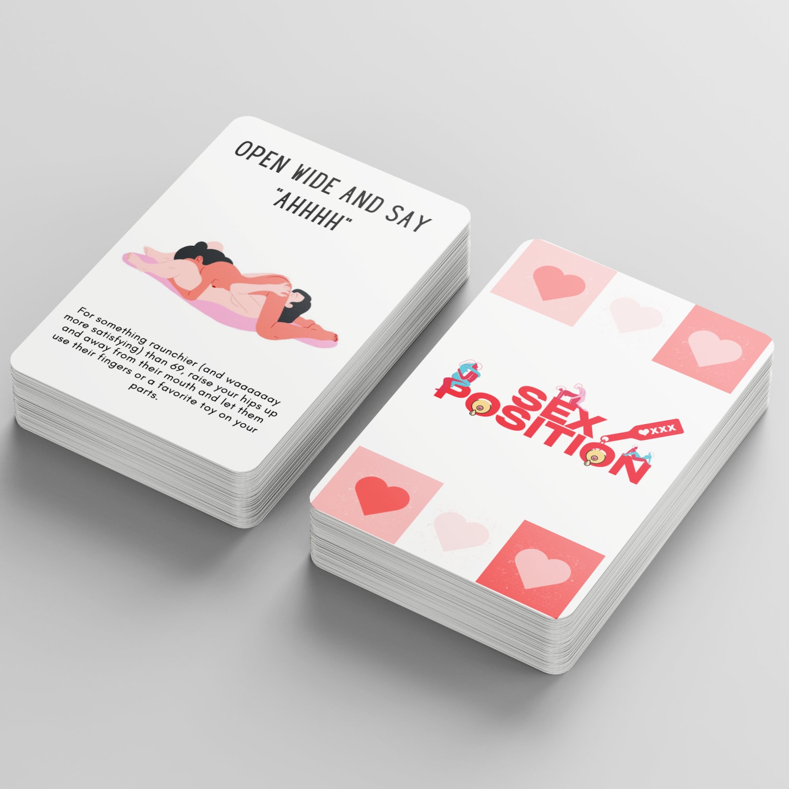 50 Sex Position Game Card, Kamasutra Card Games for Couple, Printable Adult Sex Game Romantic