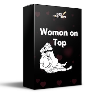 Mazzo di carte da gioco per la posizione sessuale della donna in alto, 50 giochi di carte Kamasutra per coppie, gioco di sesso per adulti, gioco di carte per coppie romantiche, regalo malizioso per lui