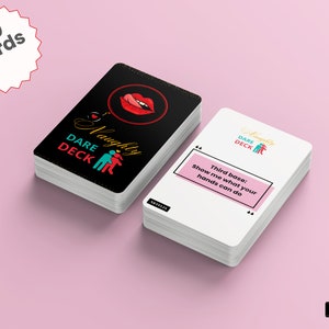 Fun Party Game - Adult Drinking Games - Hilarious College and Friends Game - Get to Know You - Pregame Game, Couple Question Cards, Conversation Starters Cards, Date Night Cards, Romantic Anniversary Gift, Icebreaker Games, Relationship Cards Games