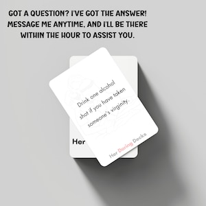 Vuile gamekaarten voor volwassenen, afdrukbare kaartspellen, date-nightgames, kaartspel romantisch stel, flirterige gespreksstarters, paardurfspel afbeelding 7