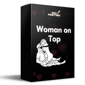 Woman on Top Sex Position Game Card, 53 Kamasutra Card Games for Couple
