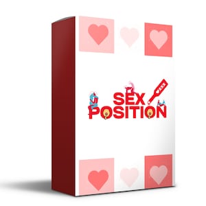 50 Sex Position Spiel Karte, Kamasutra Kartenspiele für Paare, Printable Erwachsenen Sex Spiel Romantisches Paar Kartenspiel, freches Geschenk für Ihn