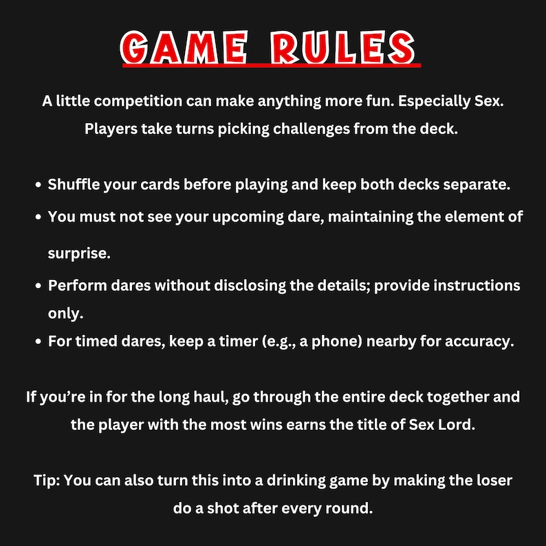 Vuile gamekaarten voor volwassenen, afdrukbare kaartspellen, date-nightgames, kaartspel romantisch stel, flirterige gespreksstarters, paardurfspel afbeelding 8