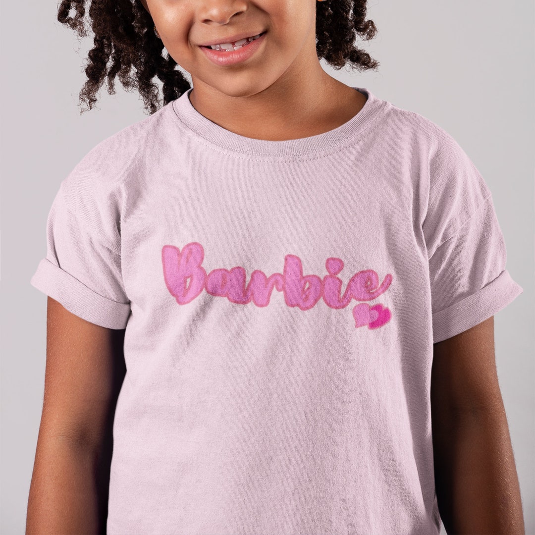 Barbie T-shirt Comfort Color Pink Barbie Shirt Party Girls - Etsy