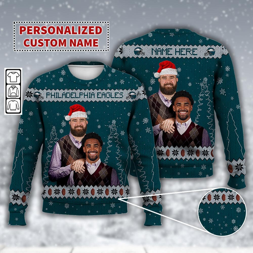 Eagles xmas clearance sweater