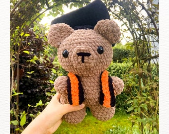 PATRÓN ÚNICO para un osito de peluche amigurumi de crochet de