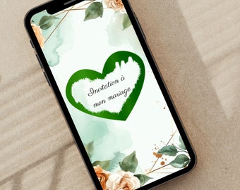 Gender reveal Carte à gratter digitale personnalisable - Sexe du bébé, Fille ou Garçon