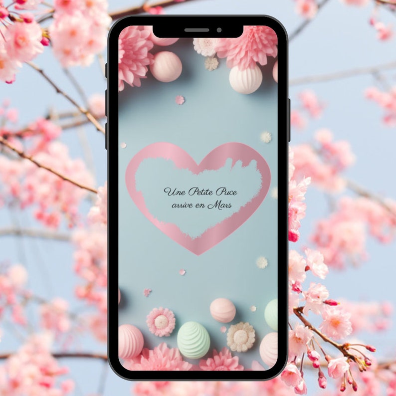 Carte à gratter numérique personnalisée - Témoin de mariage - Révélation du genre - Annonce de naissance - Grossesse - Save the date image 1