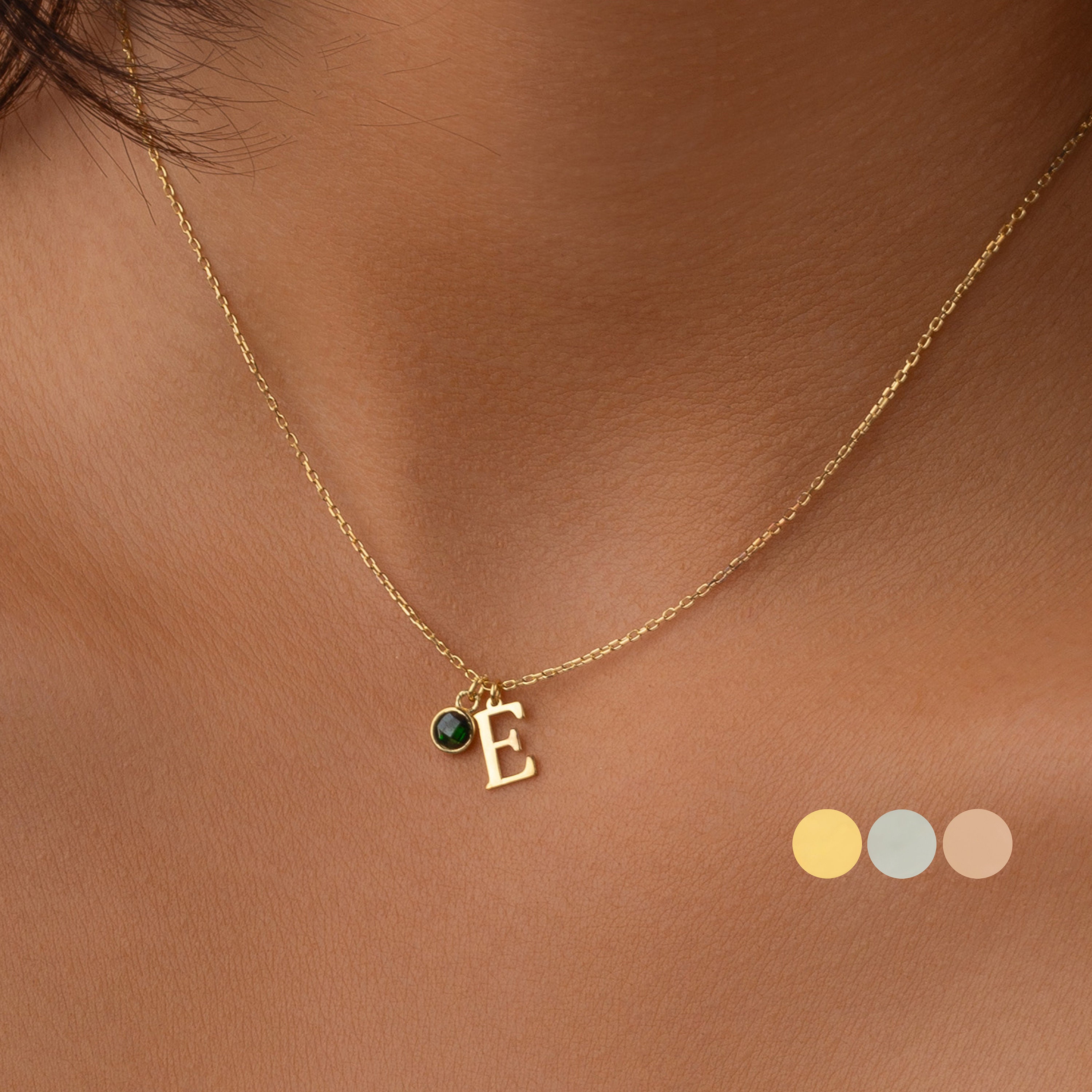 E and E PROJECT/14Kゴールドハローサークルチャームネックレス E and E PROJECT/14Kゴールドハローサークルチャームネックレス