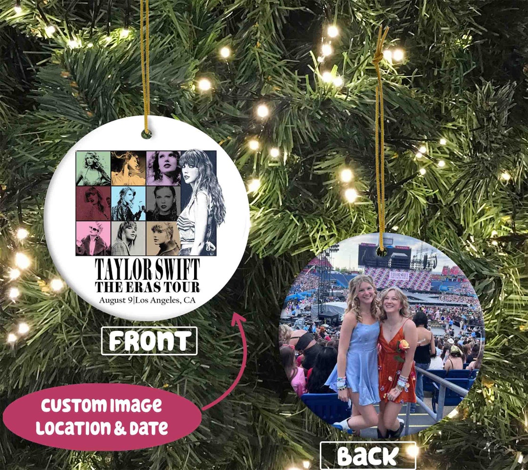 Custom 2023 Eras Tour Taylor Swift Ornament Personalized - Etsy