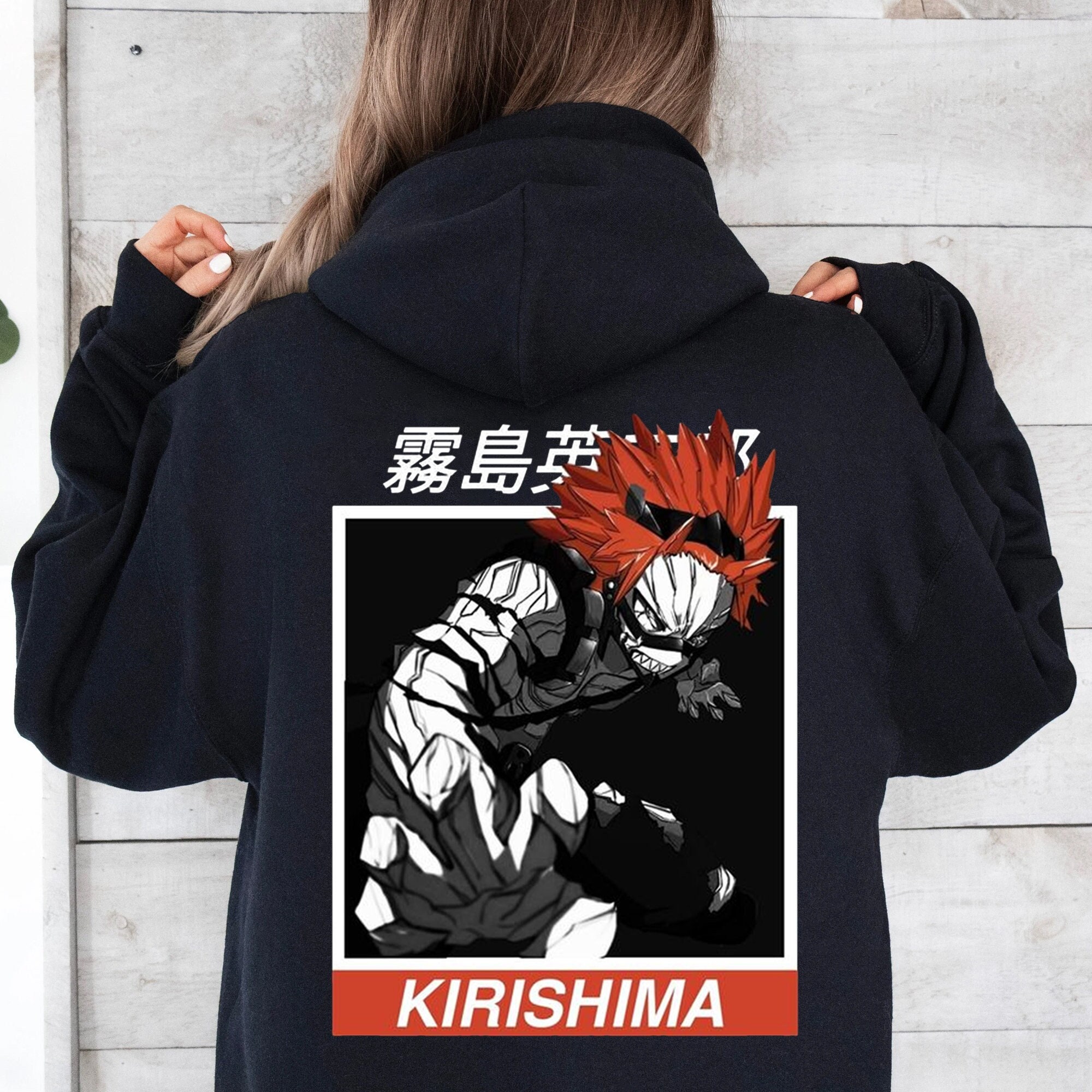 Kirishima cheap eijirou hoodie