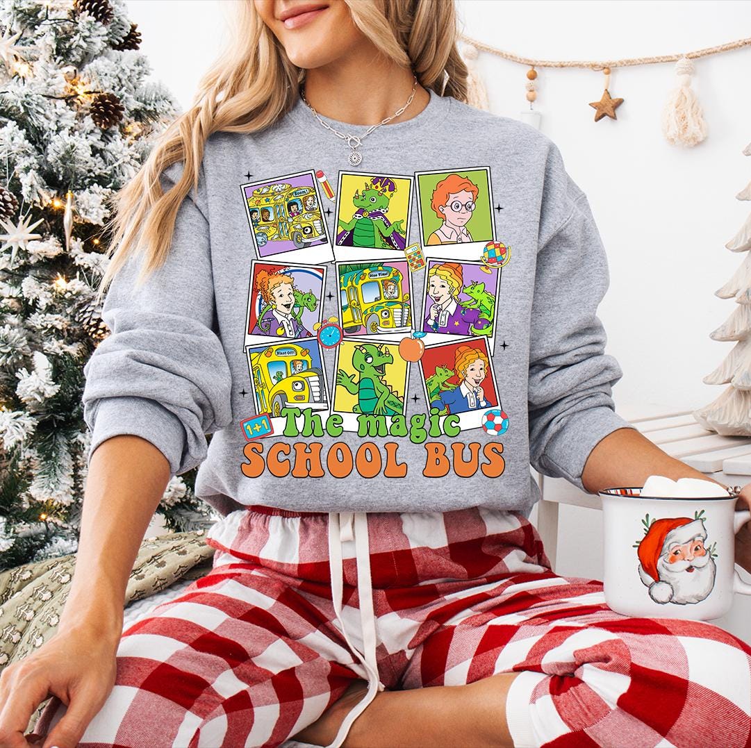 100 Days of the Magic School Bus Shirt, Magic School Bus Shirt, Ms