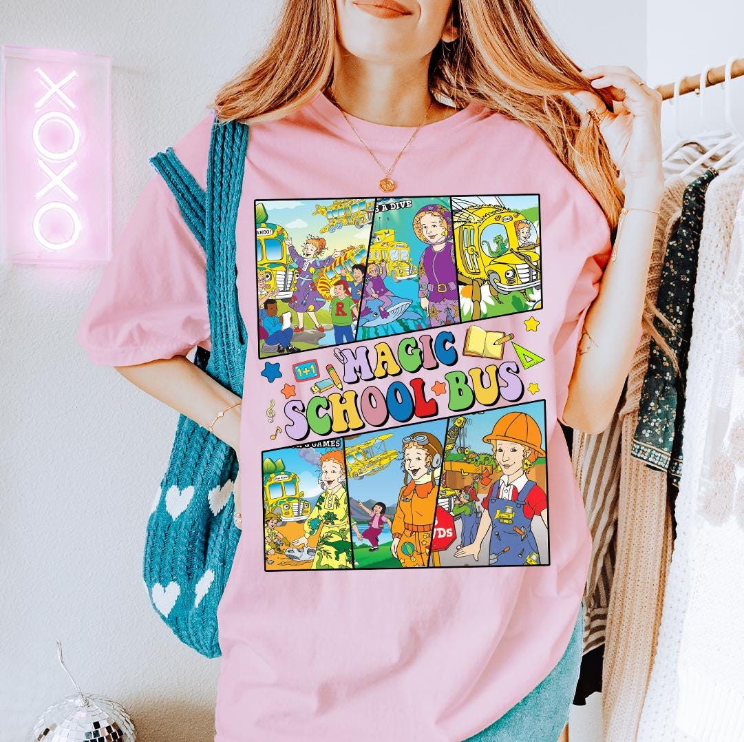 The Magic School Bus Ms Frizzl.e Shirt, Magic School Bus Shirt, Ms