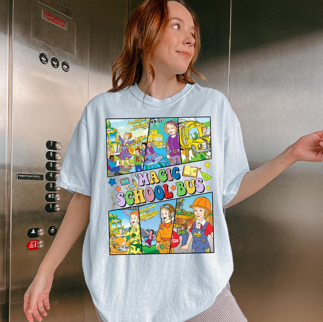 The Magic School Bus Ms Frizzl.e Shirt, Magic School Bus Shirt, Ms