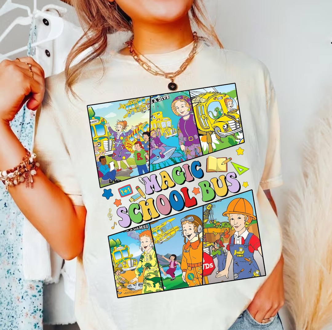 The Magic School Bus Ms Frizzl.e Shirt, Magic School Bus Shirt, Ms