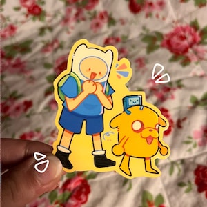 Reizende vrienden | Waterdichte sticker
