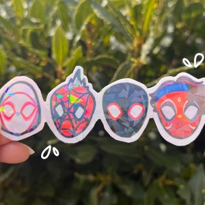 Masked Teens !!! | Waterproof Sticker | Holographic Sticker