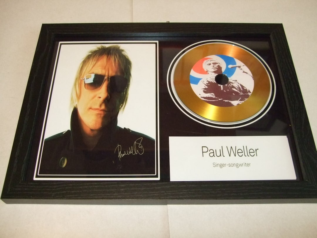 Paul Weller Signed Autograph Photo (The Jam) – Pre-Printed
