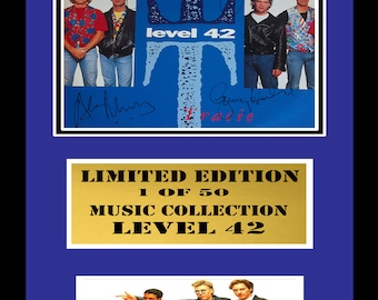 level 42  signed mount