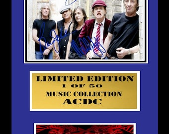 acdc signierte Halterung