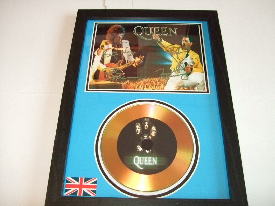 Queen Signed Mount Framed - Etsy