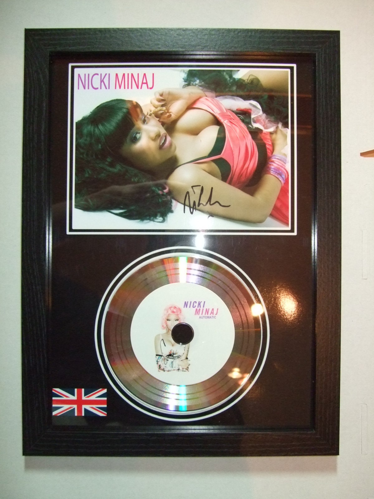 Nicki Minaj 直筆サイン入りアートカード 【公式通販】