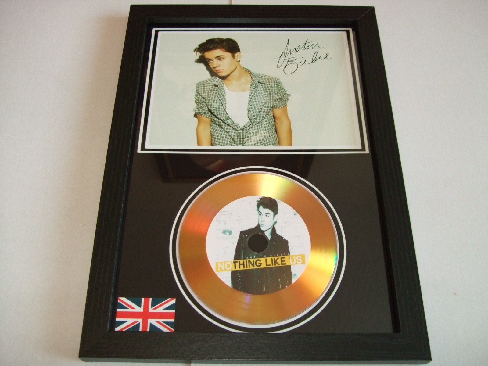 Justin bieber signed - Etsy 日本
