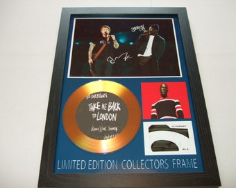 stornzy x ed  signed mount framed