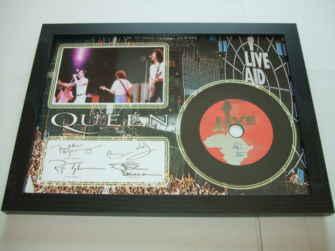 Queen Signed Mount Framed - Etsy