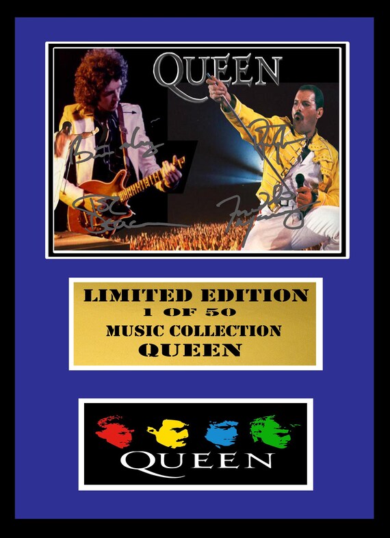 Queen Signed Mount - Etsy