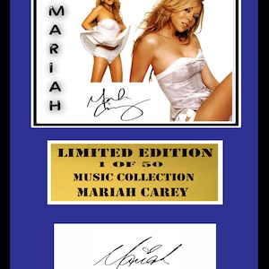 mariah carey signed mount