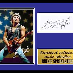 Bruce springsteen signed - Etsy 日本