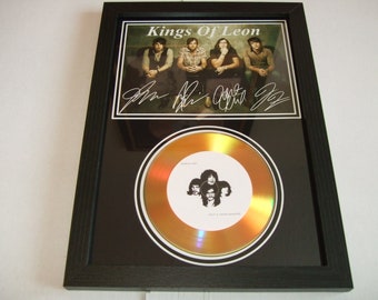 Kings of Leon gesigneerde lijst ingelijst