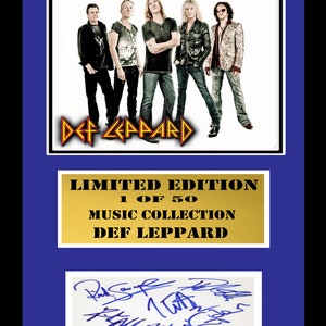 def leppard   signed mount
