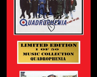 quadrophenia  signed mount