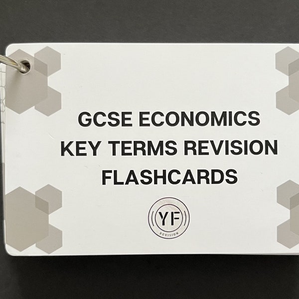 GCSE Economics key terms flashcards