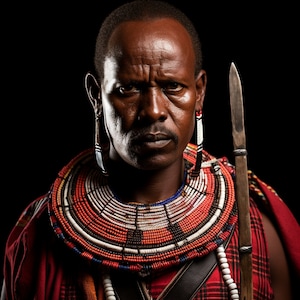 Regal African Warriors and Queens