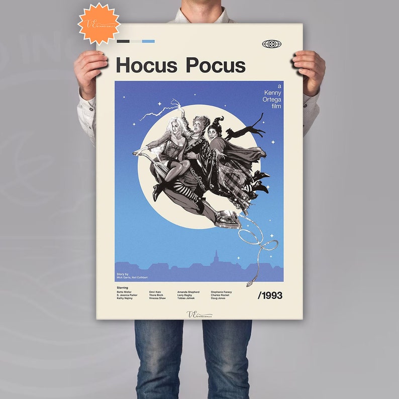 Hocus Pocus Movie Poster Hocus Pocus Movie Prints Hocus - Etsy