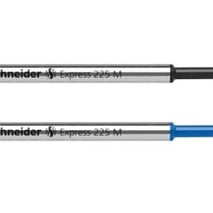 Recarga para caneta esferográfica Schneider Express 225 M Medium Paper Mate compatível azul/preto