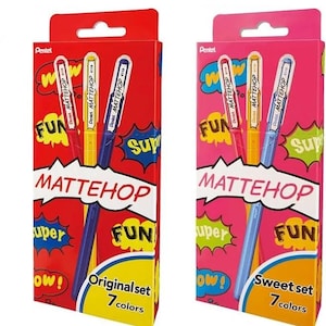 Pentel K110 Hybrid Mattehop Gelschreiber Set Ausgefallene | Sweet - Zuhause, Schule, Studenten, Kinder