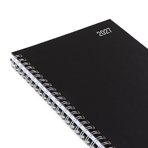 Agenda 2027 A5 – Zwarte omslag, zilverkleurige spiraalbinding afbeelding 11