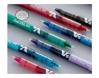 Bolígrafo roller de tinta líquida Pilot V5 Hi-Tecpoint de 0,5 mm BX-V5