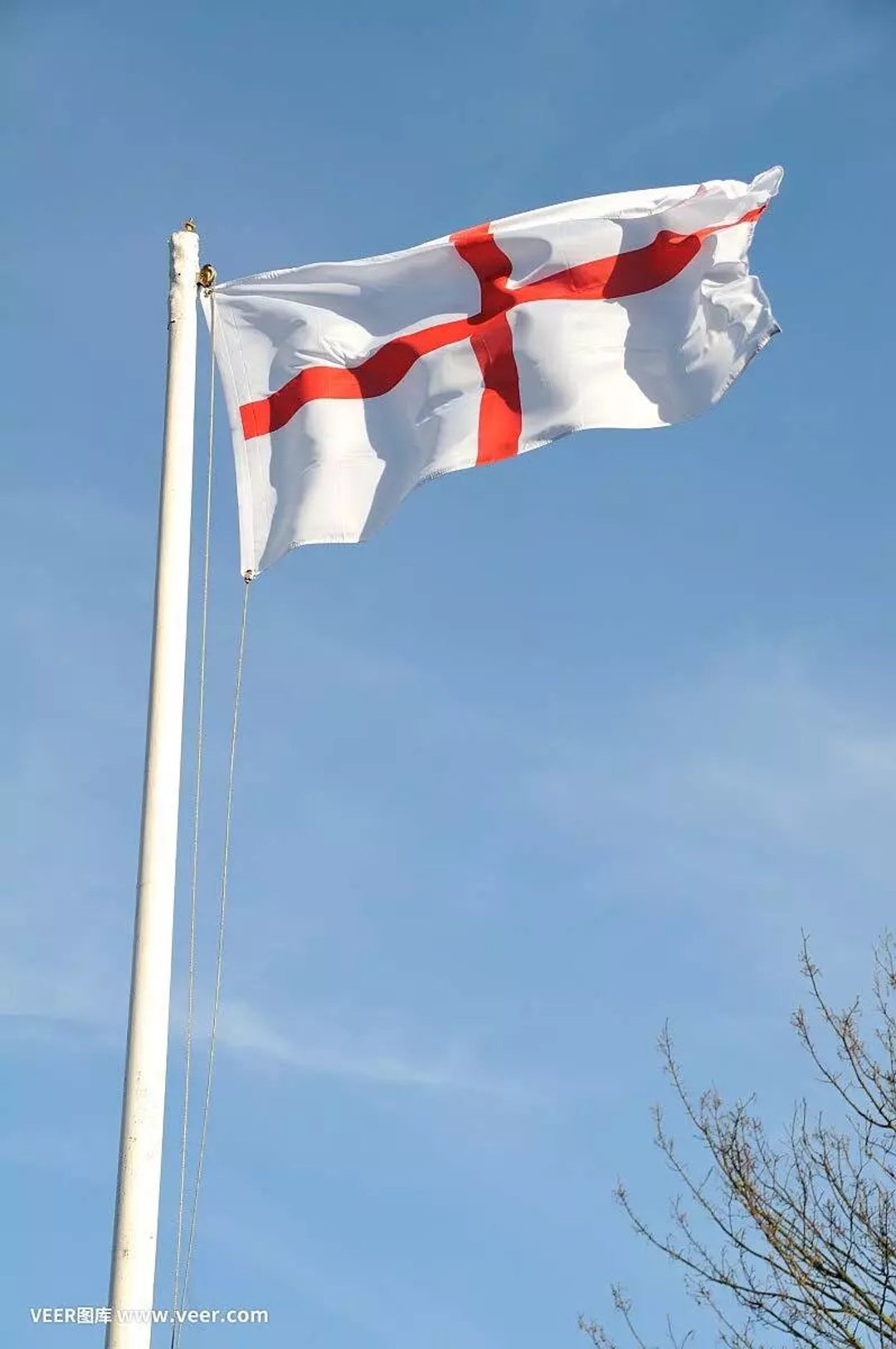 ENGLAND FLAG ST GEORGE CROSS 3x2 5x3 8x5 Ft - IT - Foto 5