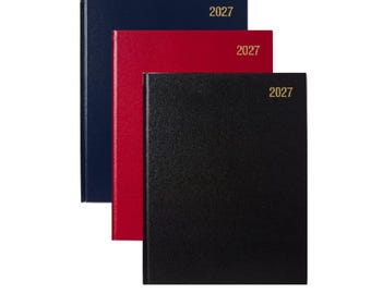 Quarto Desk Diary Week To View With Appointments Planner Hard Cover 2027