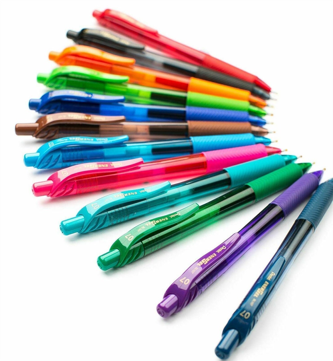Pentel Energel X BL107 Gel Rollerball Pens Retractable X 1 - All 12 ...
