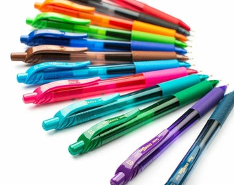Pentel Energel X BL107 Gel Rollerball Pens Retractable x 1 - All 12 Colours